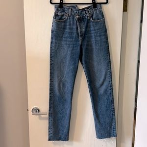 Agolde cross cross jeans